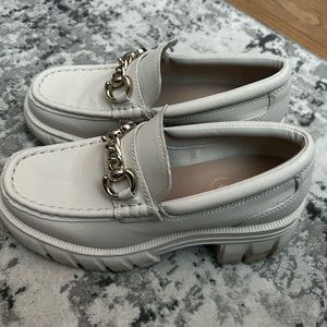 Aldo Cream Loafers